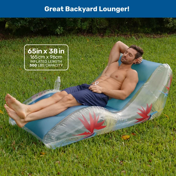 Paradise Zero Gravity Pool Lounge | Large Inflatable Pool Float