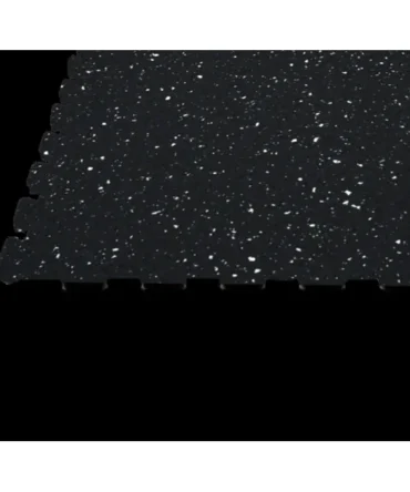 PaviFlex FitnessPro ECO Rubber Flooring Tiles | Carbon Black