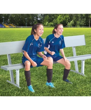 Portable Aluminum Benches with Back