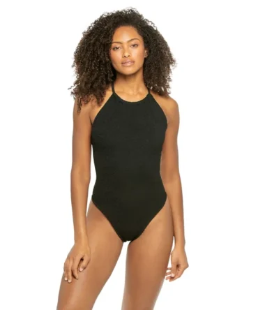 Portia High Neck One Piece Swimsuit