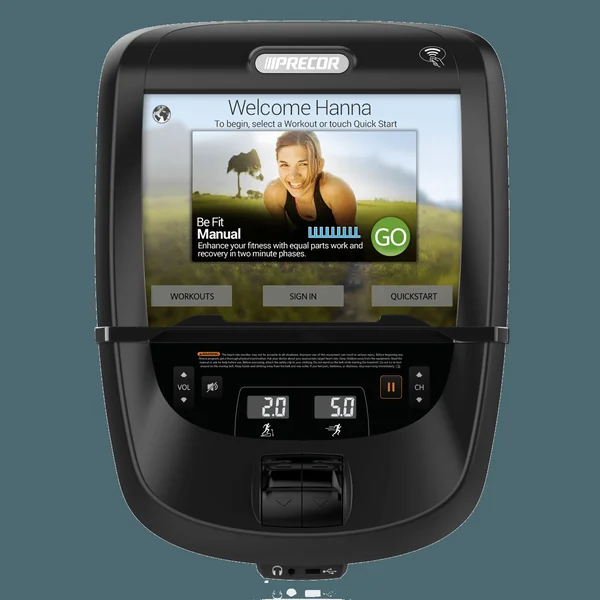 Precor AMT 885 W Open Stride P82 Console-Re-manufactured , Call 888-502-2348 Now For Lowest Pricing In the Nation