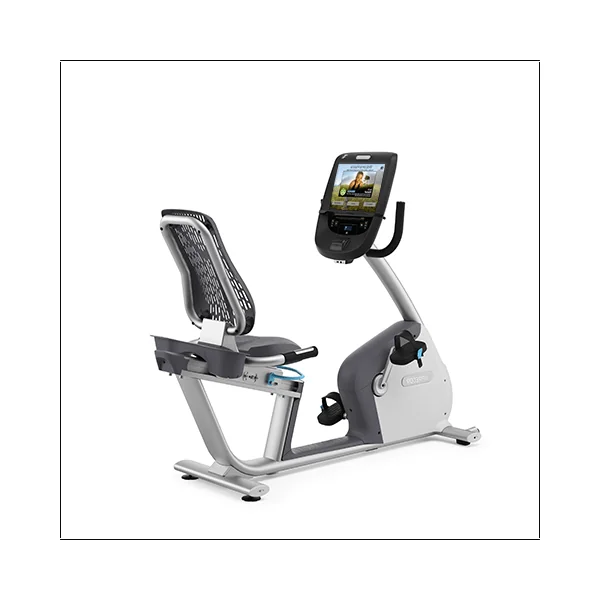 Precor RBK 885 Recumbent Bike W P82 Console-Remanufactured. Call 888-502-2348 For Lowest Pricing