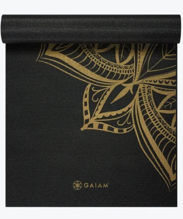 Premium Metallic Medallion Yoga Mat (6mm)