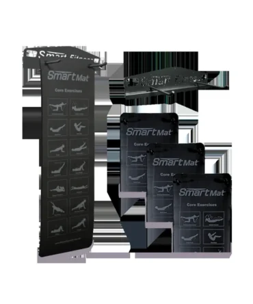 Prism Fitness Studio Mat Rack, Wall Mounted Commercial Package (3 Mat Package)