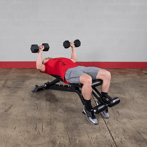 Pro ClubLine by Body-Solid Adjustable (Flat, Incline and Decline Bench) Bench | SFID425