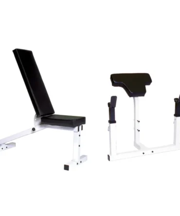 Pro Series 210 With 206ID Bench plus 201 Arm Curl Attachment