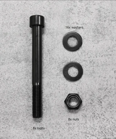 PT-CF-MB-Hardware: Set of CF-MB hardware: 8x bolts M12*110, 16x washer M12, 8x nut M12