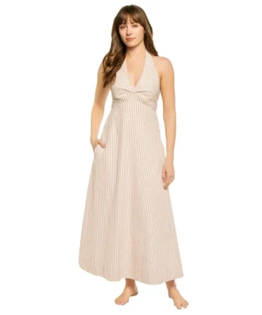 Radiance Halter Midi Dress