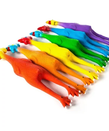 Rainbow Rubber Critter Sets