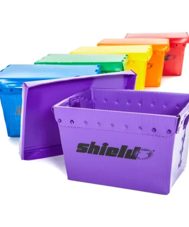 Rainbow Shield Totes