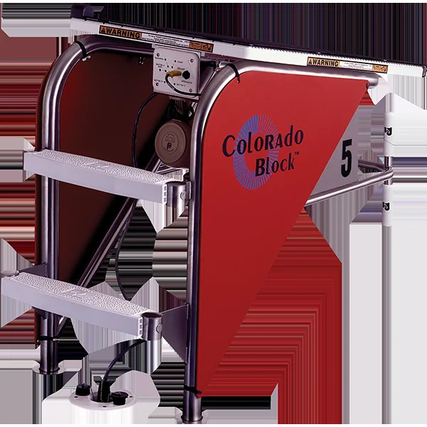 Rear Mount Colorado Block Swim Starting Platform Sponsor Panel Kit