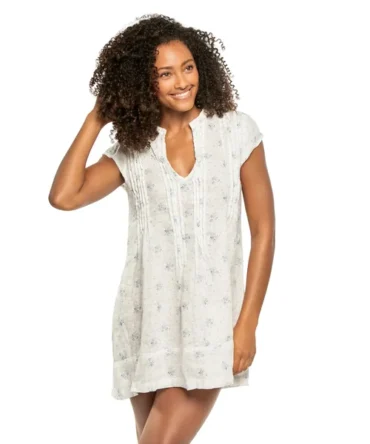 Regina Linen V-Neck Tunic