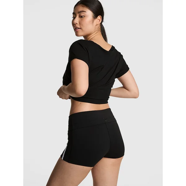 Relay Colorblock Foldover Micro Shorts