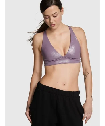 Relay Criss-Cross Plunge Sports Bra