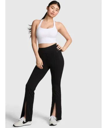 Relay Seamed Kick-Flare Leggings