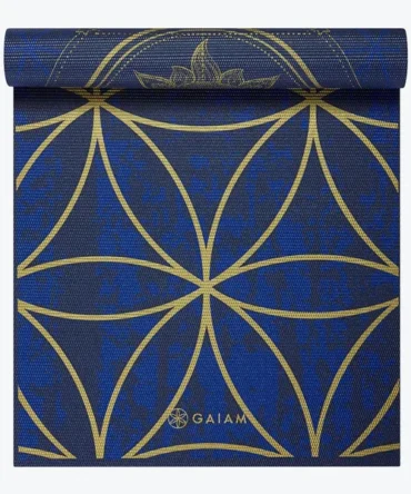 Reversible Metallic Sun & Moon Yoga Mat – 6mm