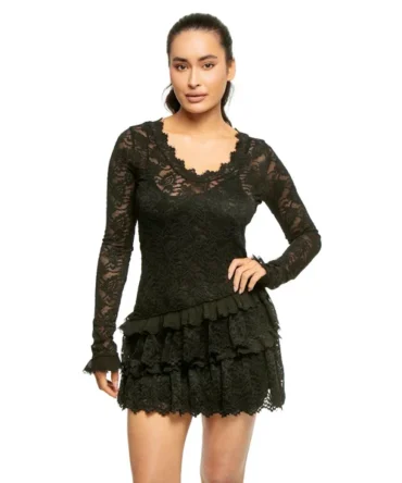 Rhea Lace Mini Dress