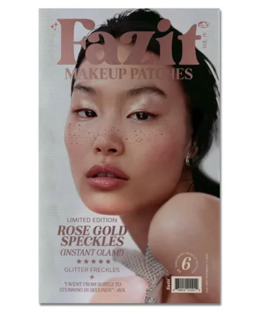 Rose Gold Glitter Freckles Makeup Patches