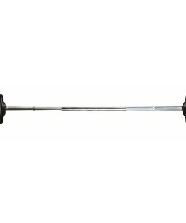 Rubber Fixed Pro Straight Barbell