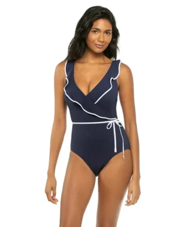 Ruffle One Piece Swimsuit