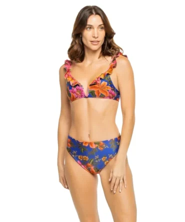 Ruffle Underwire Bikini Top