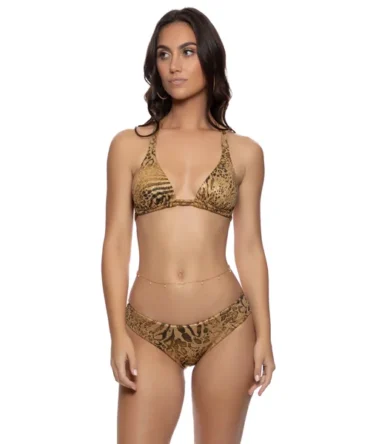 Safari Sunsets Halter Bikini Top