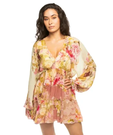 Sama Long Sleeve Mini Dress