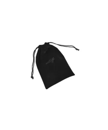 School Health Felt Drawstring Bag, Black