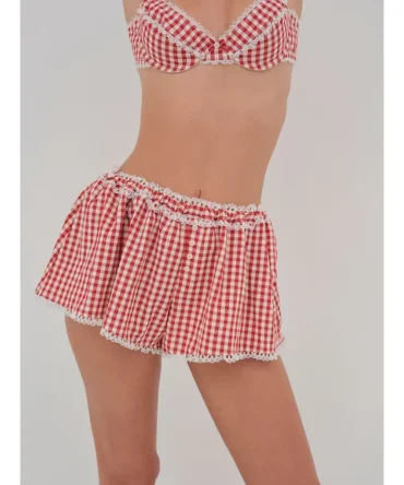 Scotch Bonnet Gingham Short