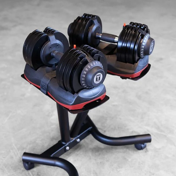 SDBX132 Body-Solid Tools Adjustable Dumbbell Pair-NEW IN BOX . Call For Lowest Price In the USA