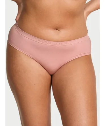 Seamless Cotton Rib Hiphugger Panty
