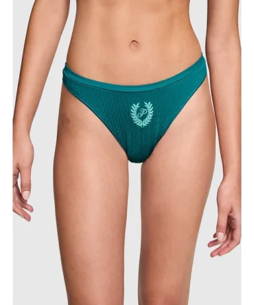 Seamless High-Leg Thong Panty