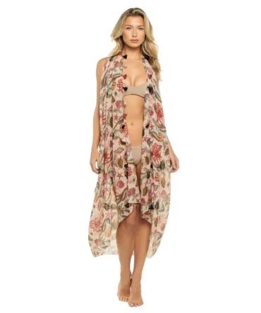 Seaside Symphony Kimono