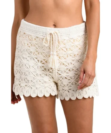 Serenity Crochet Shorts