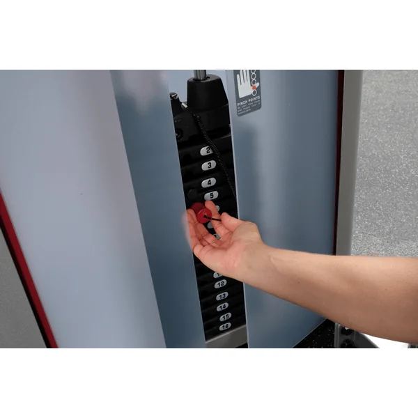 SERIES II ASSISTED CHIN AND DIP MACHINE 235 LBS STACK | S2ACD-2