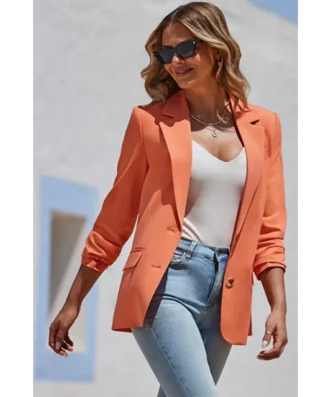 Seville Orange Longline Blazer