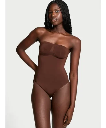 Shapewear by Victoria SeamlessShaping™ Strapless Bodysuit