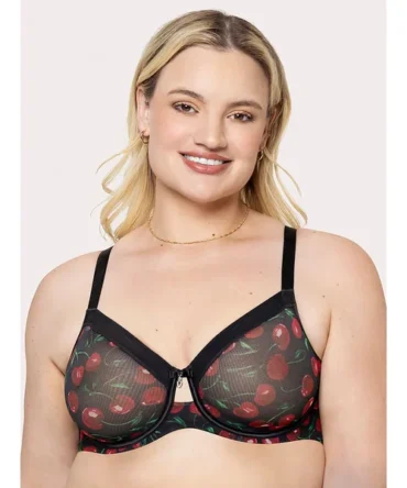 Sheer Mesh Unlined Bra