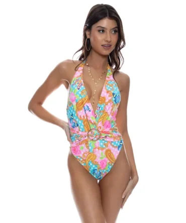 She's Cute One Piece Swimsuit