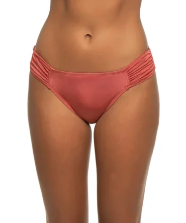 Shirred Hipster Bikini Bottom