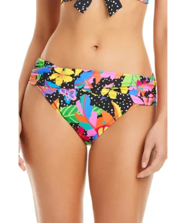 Shirred Hipster Bikini Bottom