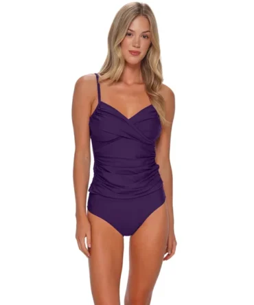 Simone Convertible Strap Tankini Top