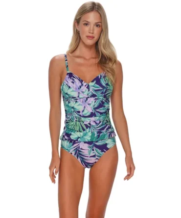 Simone Convertible Strap Tankini Top