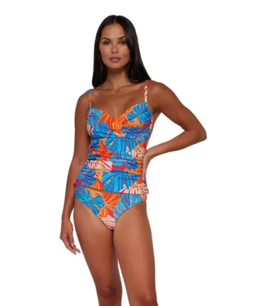 Simone Convertible Strap Tankini Top