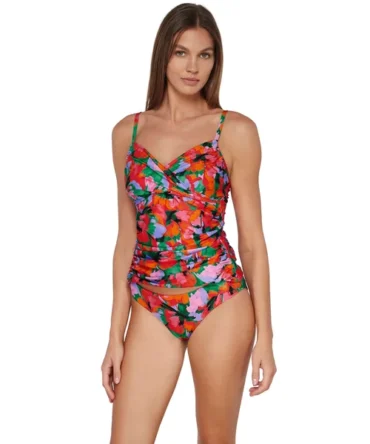 Simone Convertible Strap Tankini Top