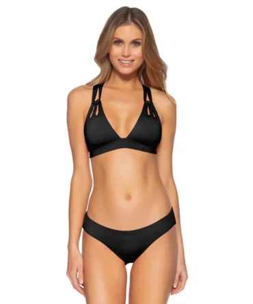 Skylar Banded Triangle Bikini Top