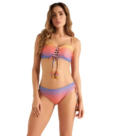 Skyline Bandeau Bikini Top