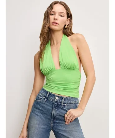 Slinky Jersey Halter Top