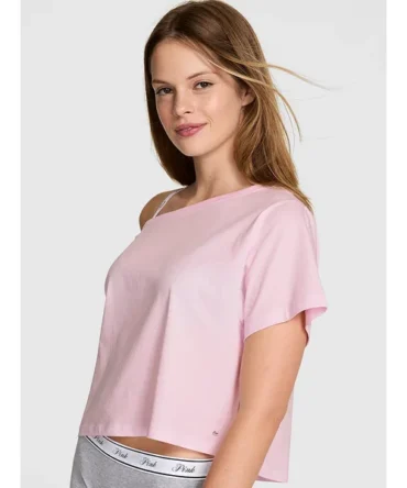 Slouchy Cropped Sleepshirt