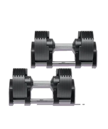 SMRTFT NÜOBELL 50lb Classic Adjustable Dumbbells Set